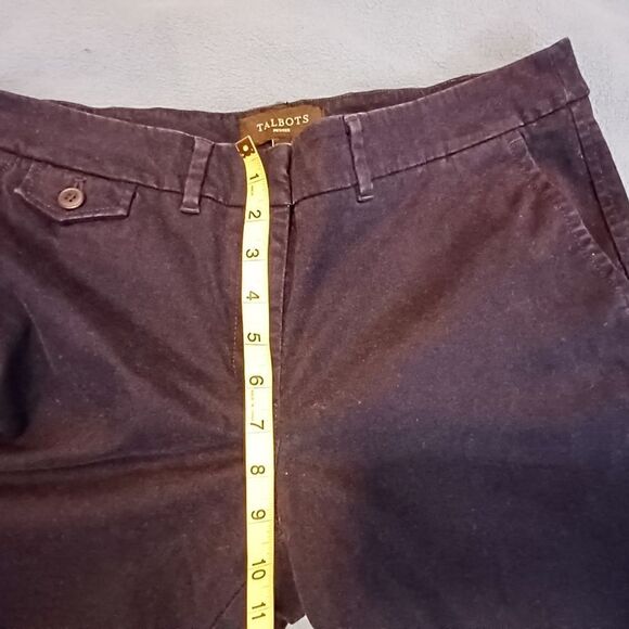 Talbots dark blue chinos Size 8P - Picture 10 of 10